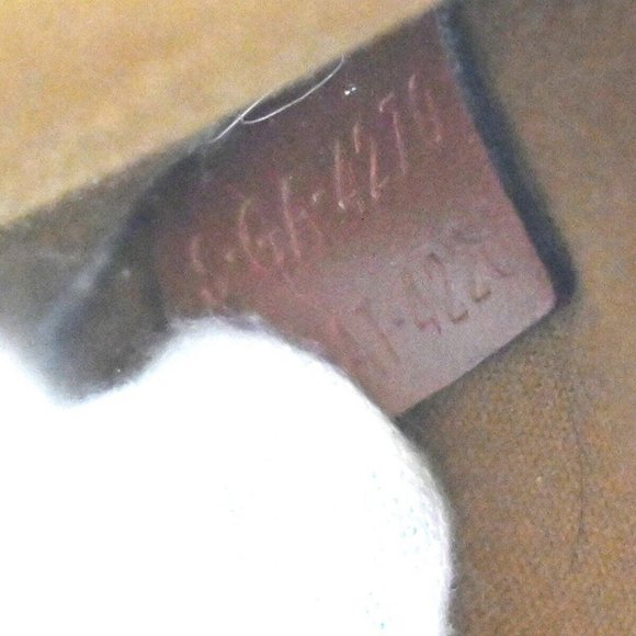 CELINE Mini Vertical Cabas 2Way Hand Bag Triomphe Canvas Leather Brown - Picture 10 of 16